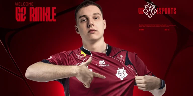 G2 Esports CS2 — r1nkle remplace SunPayus, mercato 2026
