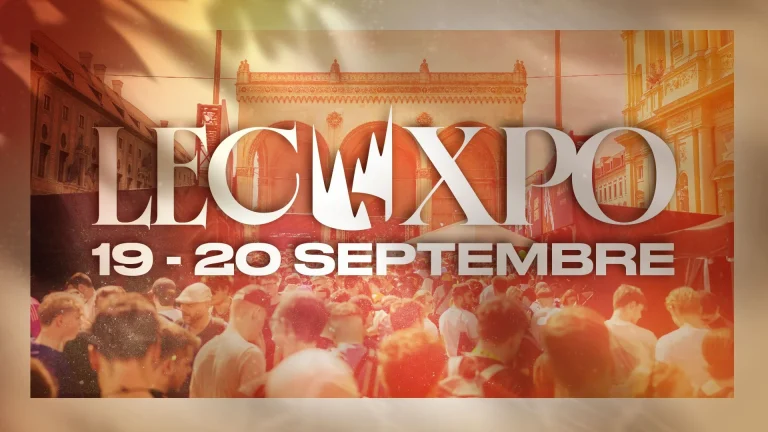 LEC XPO 2026 à Nice : programme, horaires et watch party