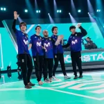 Les joueurs de Movistar KOI sur la scène du LEC Summer 2026