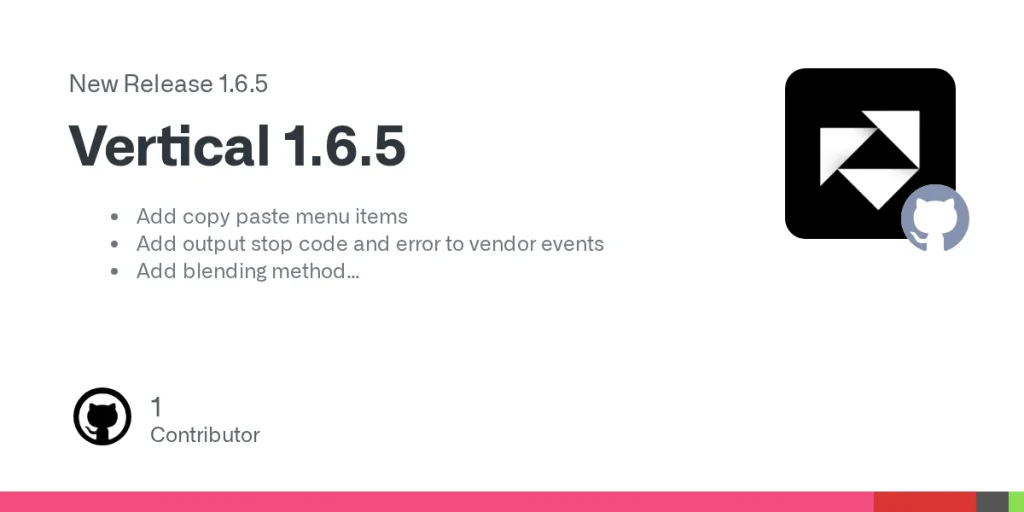 Carte officielle de la version Aitum Vertical 1.6.5 pour OBS Studio