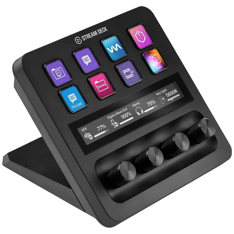 Elgato Stream Deck Plus Controleur Molettes Audio